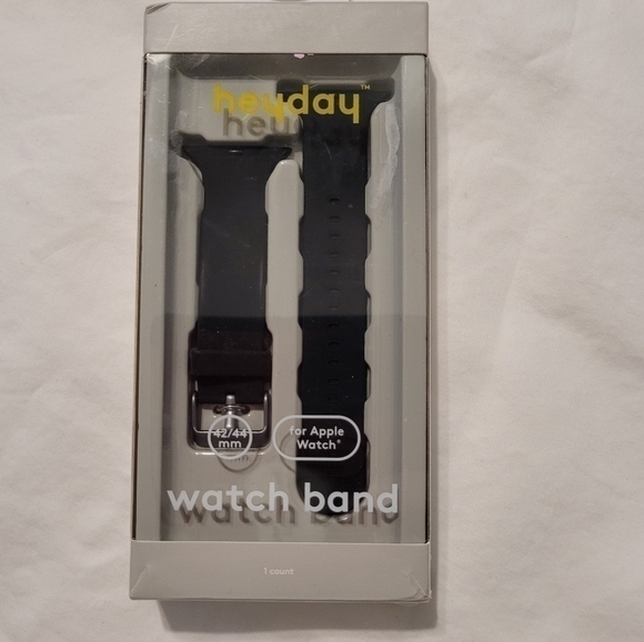 HEYDAY Silicone Band fits Apple Watch 42/44mm - Picture 1 of 2
